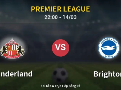 Soi Kèo Sunderland vs Brighton – 22:00 14/03 | Nhận Định, Dự Đoán Tỷ Số