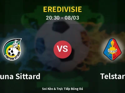 🔴 Trực Tiếp: Fortuna Sittard 1-2 Telstar – Link Xem Eredivisie (Full HD)