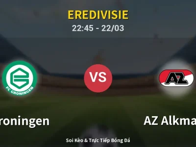 Soi Kèo Groningen vs AZ Alkmaar – 22:45 22/03 | Nhận Định, Dự Đoán Tỷ Số