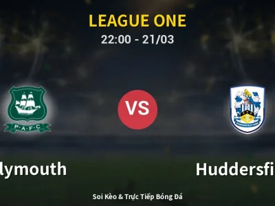 Soi Kèo Plymouth vs Huddersfield – 22:00 21/03 | Nhận Định, Dự Đoán Tỷ Số