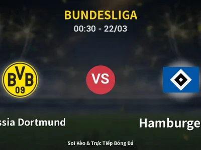 Kết Quả: Borussia Dortmund 3-2 Hamburger SV – Highlight & Bàn Thắng | Bundesliga