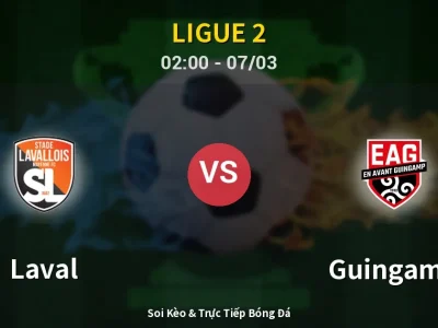 Kết Quả: Laval 2-2 Guingamp – Highlight & Bàn Thắng | Ligue 2
