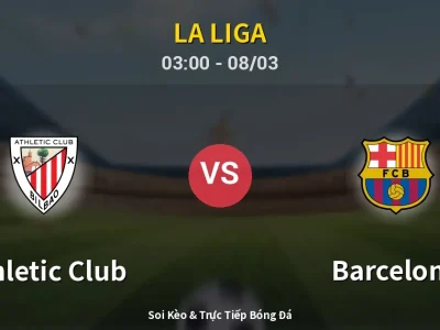 Kết Quả: Athletic Club 0-1 Barcelona – Highlight & Bàn Thắng | La Liga