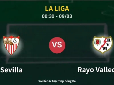 Kết Quả: Sevilla 1-1 Rayo Vallecano – Highlight & Bàn Thắng | La Liga