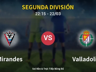Soi Kèo Mirandes vs Valladolid – 22:15 22/03 | Nhận Định, Dự Đoán Tỷ Số