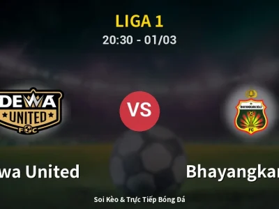 Kết Quả: Dewa United 0-2 Bhayangkara FC – Highlight & Bàn Thắng | Liga 1