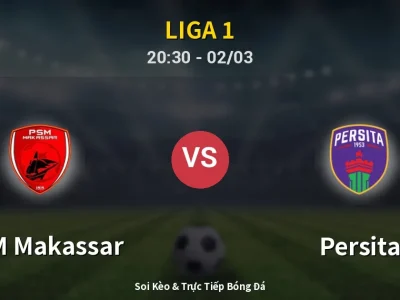 Kết Quả: PSM Makassar 2-4 Persita – Highlight & Bàn Thắng | Liga 1