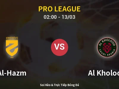Kết Quả: Al-Hazm 2-1 Al Kholood – Highlight & Bàn Thắng | Pro League