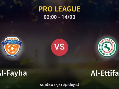 Kết Quả: Al-Fayha 1-0 Al-Ettifaq – Highlight & Bàn Thắng | Pro League