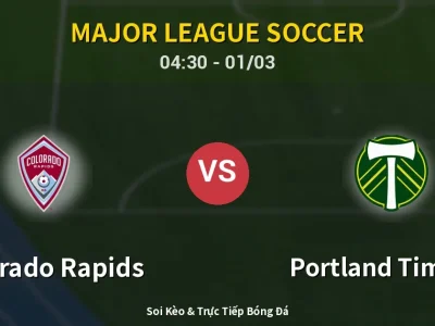 Kết Quả: Colorado Rapids 2-0 Portland Timbers – Highlight & Bàn Thắng | Major League Soccer