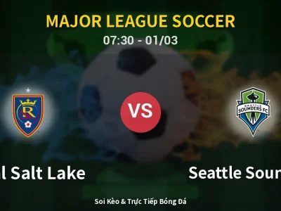 Kết Quả: Real Salt Lake 2-1 Seattle Sounders – Highlight & Bàn Thắng | Major League Soccer