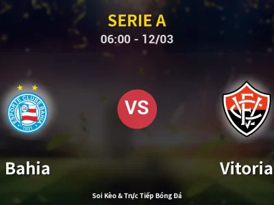 Kết Quả: Bahia 1-1 Vitoria – Highlight & Bàn Thắng | Serie A