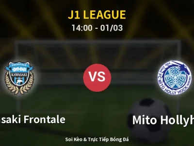 Kết Quả: Kawasaki Frontale 2-2 Mito Hollyhock – Highlight & Bàn Thắng | J1 League
