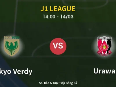Soi Kèo Tokyo Verdy vs Urawa – 14:00 14/03 | Nhận Định, Dự Đoán Tỷ Số