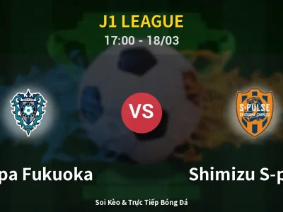 Kết Quả: Avispa Fukuoka 1-1 Shimizu S-pulse – Highlight & Bàn Thắng | J1 League