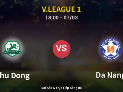 Kết Quả: Phu Dong 1-1 Da Nang – Highlight & Bàn Thắng | V.League 1