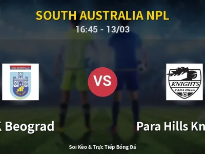 Kết Quả: FK Beograd 5-0 Para Hills Knights – Highlight & Bàn Thắng | South Australia NPL