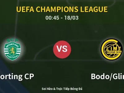 Soi Kèo Sporting CP vs Bodo/Glimt – 00:45 18/03 | Nhận Định, Dự Đoán Tỷ Số