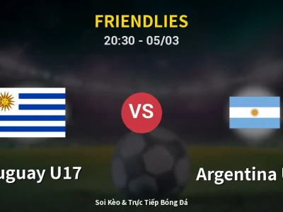 Soi Kèo Uruguay U17 vs Argentina U17 – 20:30 05/03 | Nhận Định, Dự Đoán Tỷ Số