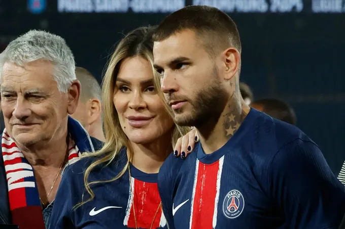Lucas Hernandez trong màu áo PSG