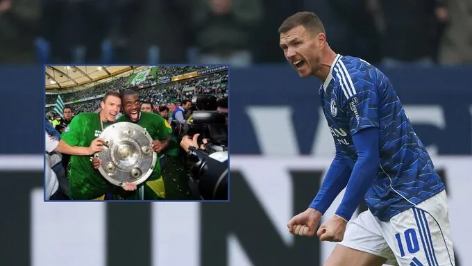 Gần 2 thập kỷ kể từ khi tỏa sáng ở Wolfsburg, Dzeko lại đi vào lịch sử tại Schalke.