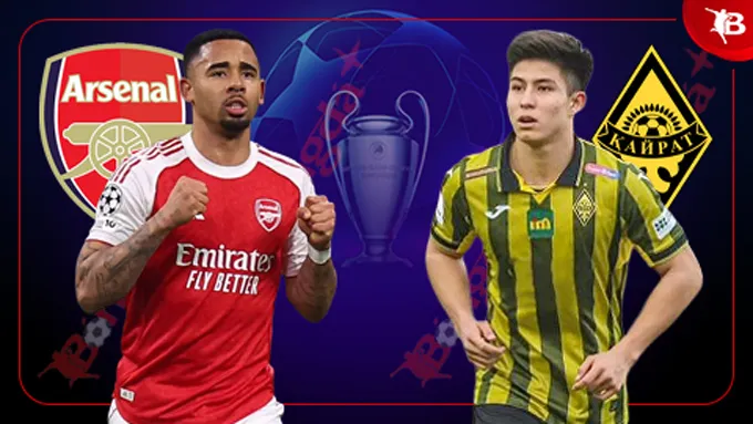 Arsenal vs Kairat Almaty