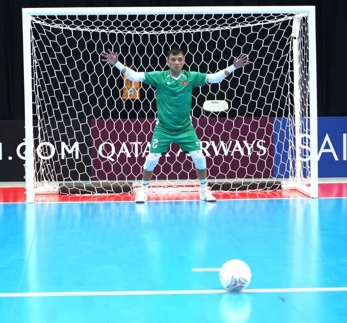 ĐT futsal Việt Nam chuẩn bị tất cả các phương án để giải quyết trận đấu. Ảnh: Phan Hồng 