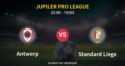 Antwerp vs Standard Liege 15/03