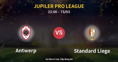 Antwerp vs Standard Liege 15/03