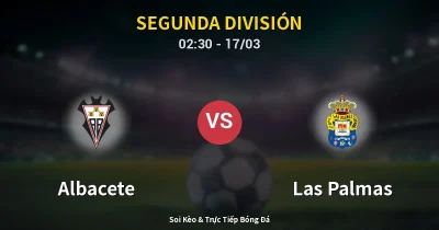 Albacete vs Las Palmas 17/03